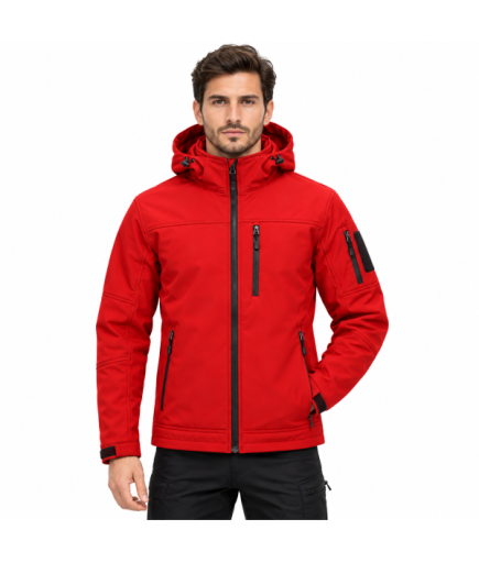 KIRMIZI SOFTSHELL MONT 
